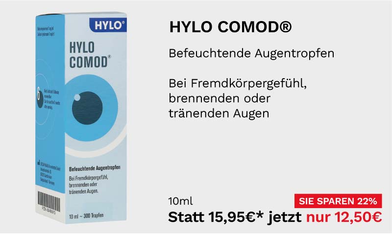 Hylo Comod Augentropfen 10ml für 12,50 €