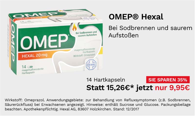 OMEP Hexal 14 Hartkapseln für 9,95 €